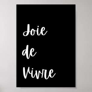 Joie de Vivre-offertinspiration Poster