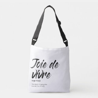 Joie de vivre - Tote bag Axelväska