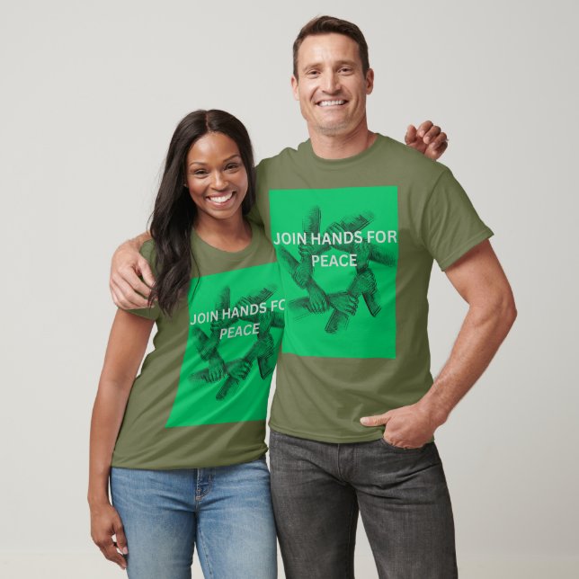 JOIN HANDS FOR PEACE T SHIRT (Unisex)