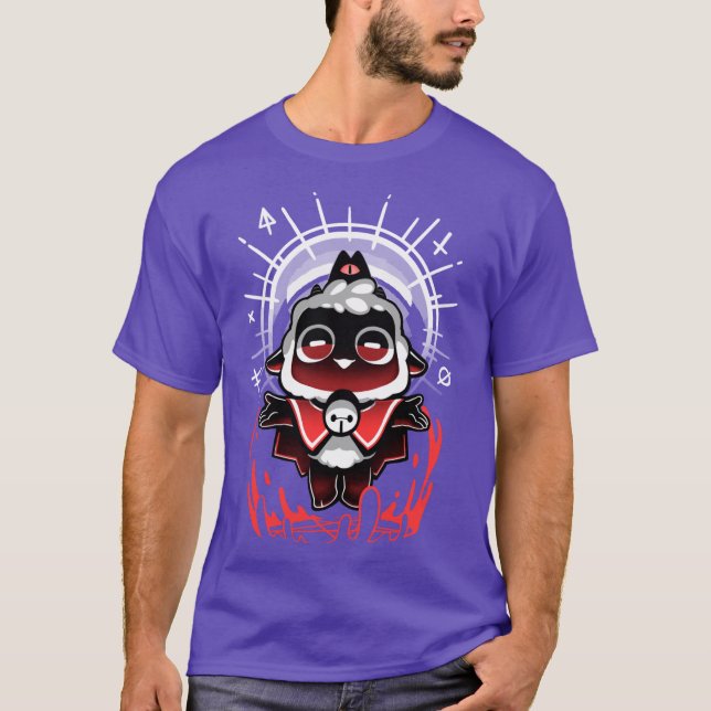 Join the Cult Cult of the lamb cute gamer T Shirt (Framsida)