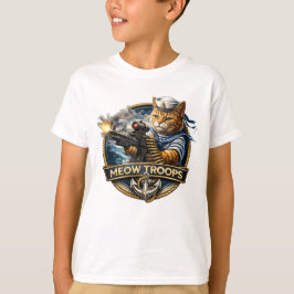 Join the Elite. Join the Meow Troops T Shirt