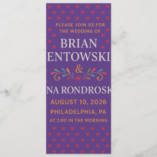 Join Us for a Day of Love and Celebration  Inbjudningar