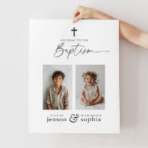 Joint Baptism 2 Photo Välkommen Sign