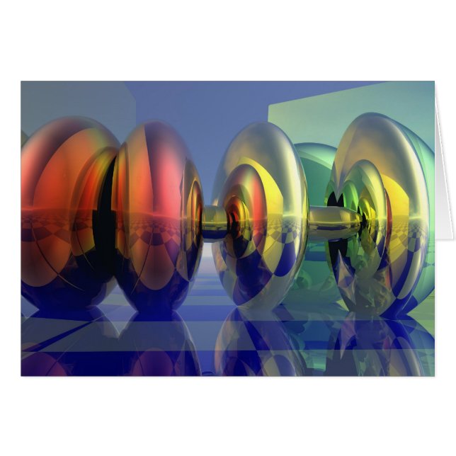 Jojjade det magical kortet hälsningskort (Framsidan Horizontal)