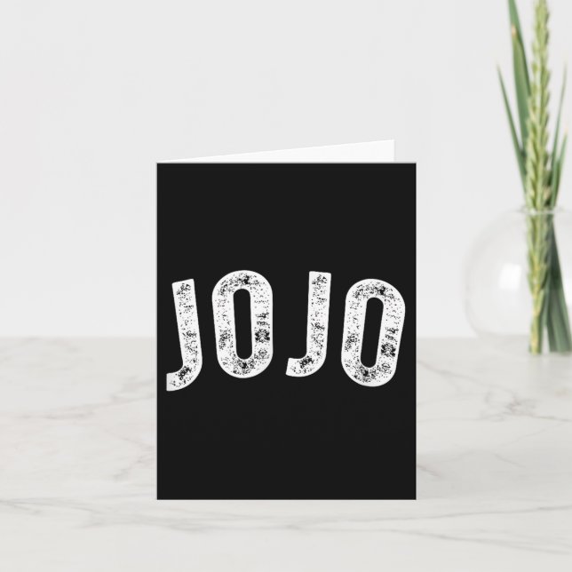 Jojo  kort (Framsida)
