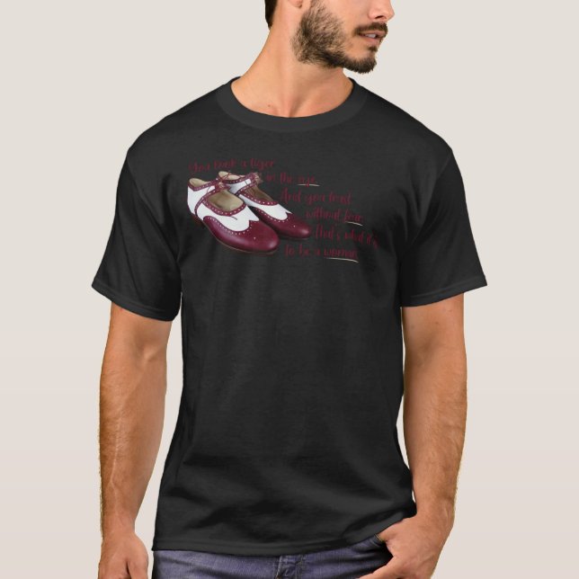Jojo Rabbit Quote Sticker T Shirt (Framsida)