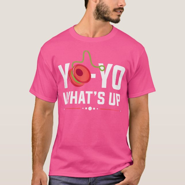Jojo Vad händer Yoyo Jonglering Jojo Jojo T Shirt (Framsida)