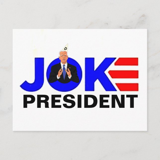 Joke Biden Vykort (Framsida)
