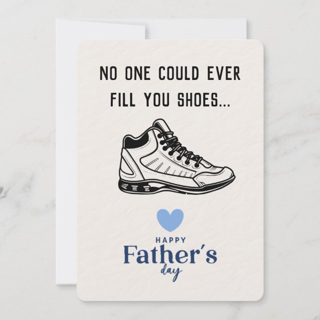 Joke & Fresh Kicks: Perfekten Fars dag Inbjudningar (Framsida)