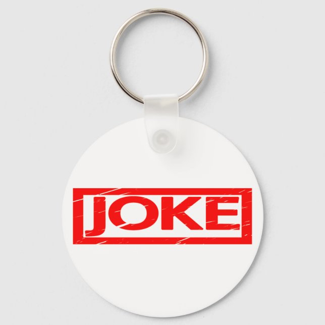 Joke Frimärke Nyckelring (Framsida)