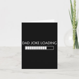 Joke Funny Pappa Joke Loading Shirt Fars dag Kort