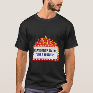 Joke-gåva med roligt datum som en film med broder t shirt