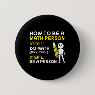 Joke how to be a Math Person Lycklig 100 Days of S Knapp
