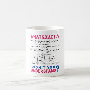 Joke i fysikformel kaffemugg