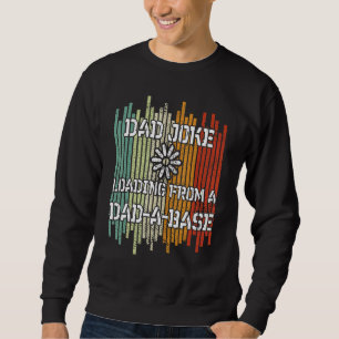 Joke Loading Fars dag Pappa A Base Tjock manar Pap Lång Ärmad Tröja