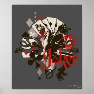 Joker - 4 Ess Bleeding Heart Djävulen Poster