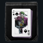 Joker and Batman Spade Playing Card Illustration Gympapåse<br><div class="desc">This Killing Joke style Joker and Batman playing card graphic features Joker with a crow bar! Check out this graphic on a t-shirt,  poster,  and many more customizable Zazzle products perfect for gifting or treating yourself!</div>
