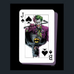 Joker and Batman Spade Playing Card Illustration Poster<br><div class="desc">This Killing Joke style Joker and Batman playing card graphic features Joker with a crow bar! Check out this graphic on a t-shirt,  poster,  and many more customizable Zazzle products perfect for gifting or treating yourself!</div>