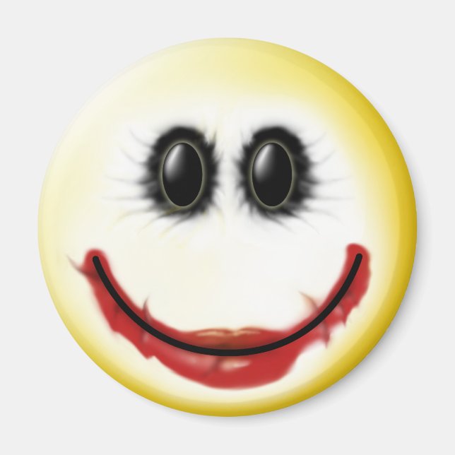 Joker Ansikte Magnet (Framsidan)