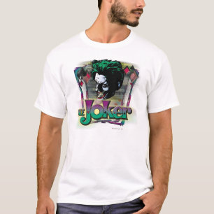Joker - Ansikte och Logotyp T Shirt