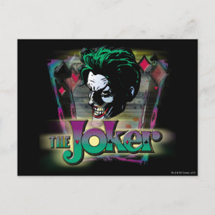 Joker - Ansikte och Logotyp Vykort