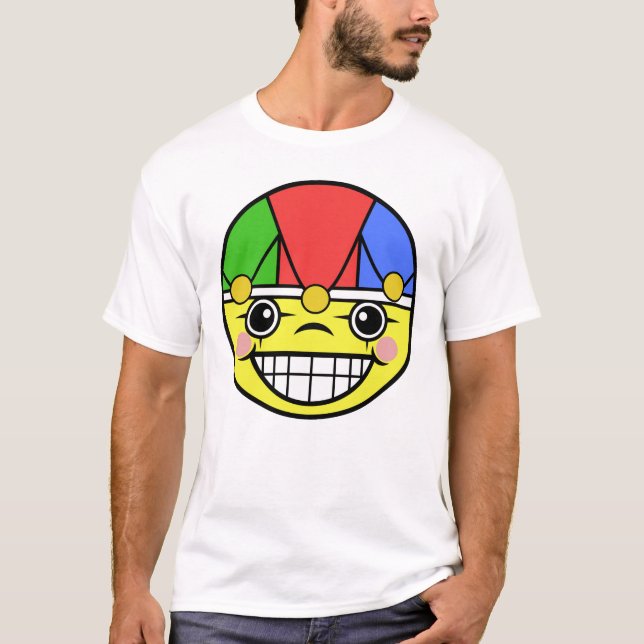 Joker Ansikte Tee (Framsida)
