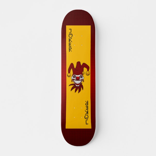 Joker Card Skateboard (Framsida)
