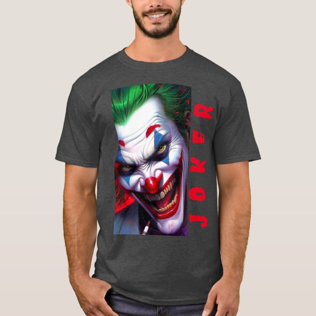 "Joker - Chaos och Skratt" T Shirt (Framsida)
