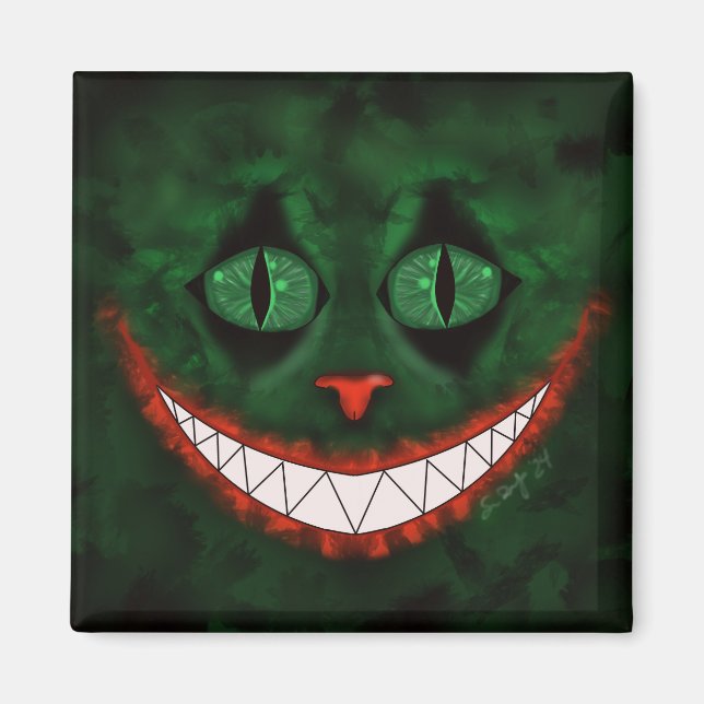 Joker Cheshire  Magnet (Framsidan)