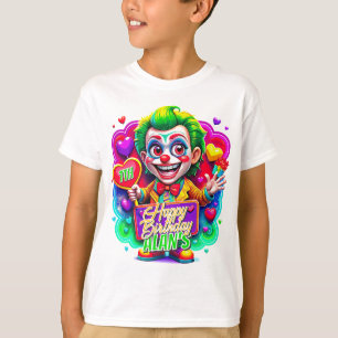 Joker Clawn Birthday Kids presenterar illustration T Shirt