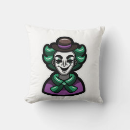 Joker Clown Art Decorative Pillow Kudde