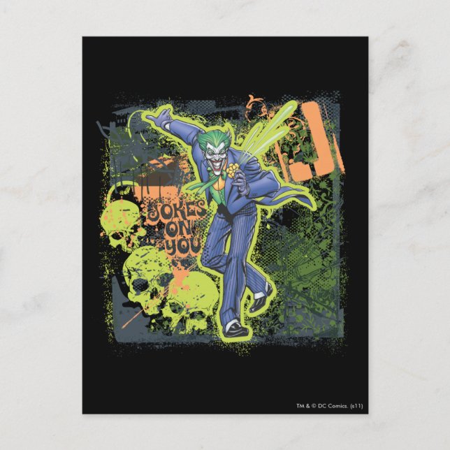 Joker Collage Vykort (Framsida)