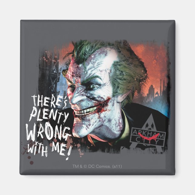 Joker, det är ett stort fel med mig! magnet (Framsidan)