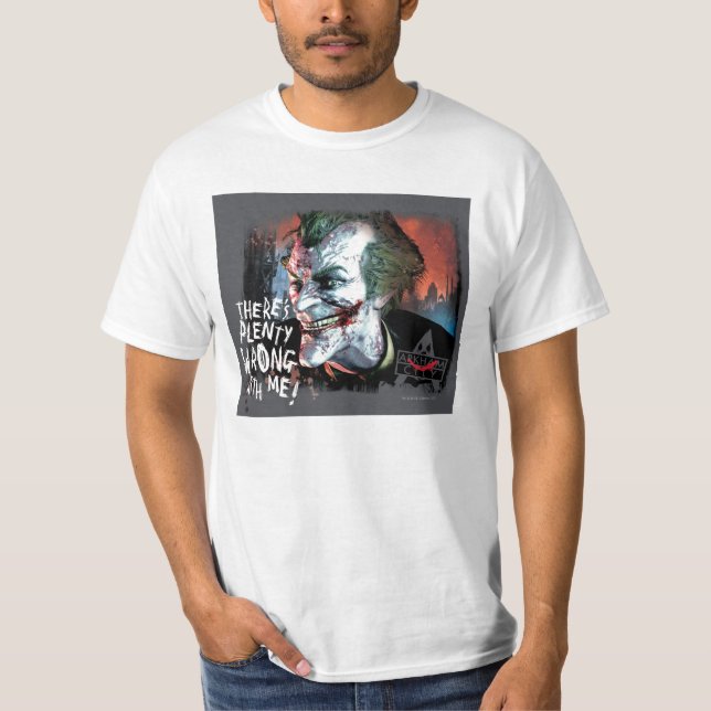 Joker, det är ett stort fel med mig! t shirt (Framsida)