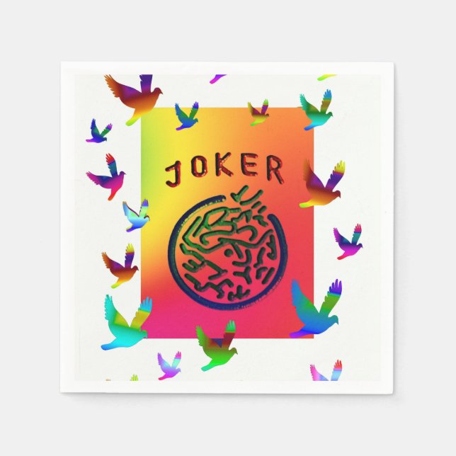 Joker Dreams Napkins Pappersservett (Framsidan)