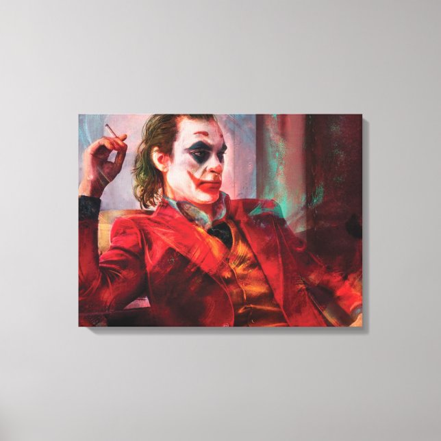joker-film Premium Wrapped Canvas (glans) (Framsida)