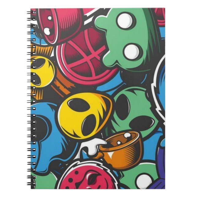 Joker Graffiti Anteckningsbok (Framsidan)