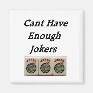 JOKER I MAH-JONGG MAGNET