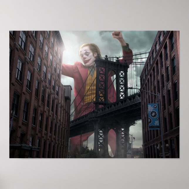 "Joker in New York", Joker Fläkt Art Poster (Framsidan)
