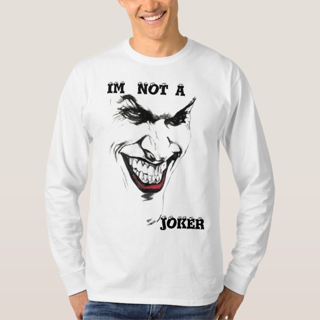 Joker-Inspired Tatto Tee-samling T Shirt (Framsida)