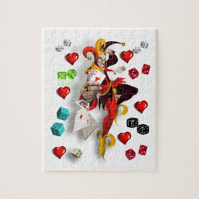 Joker Jigszawa Puzzle Pussel (Vertikal)