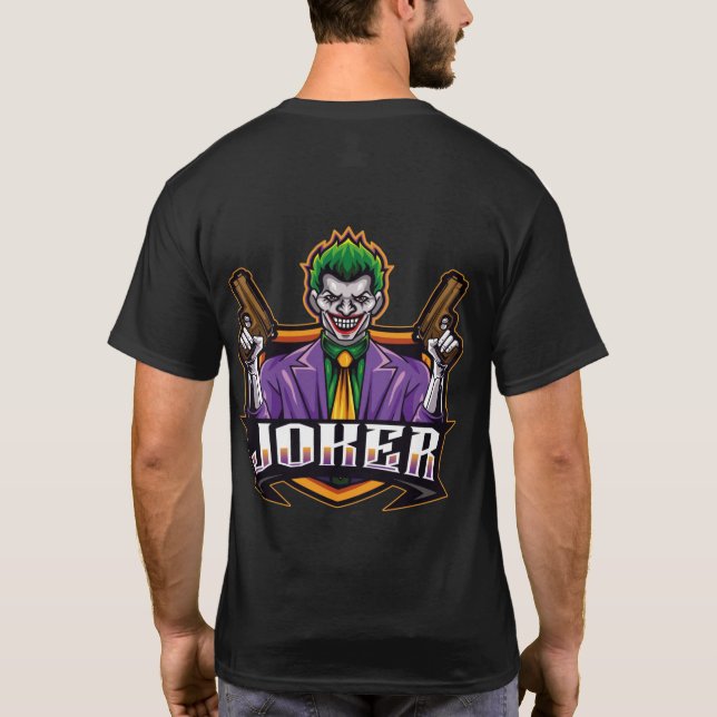 Joker-Logotypen T Shirt (Baksida)