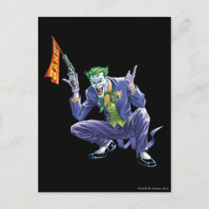 Joker med falska vapen vykort