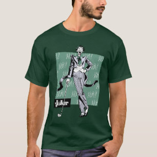 Joker med Golf-Klubb T Shirt