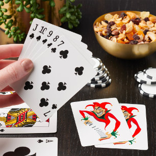 Joker med kort casinokort