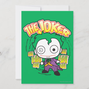 Joker - Mini Inbjudningar