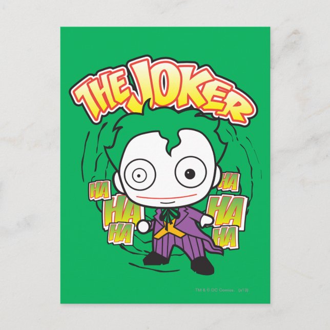Joker - Mini Vykort (Framsida)