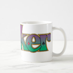 Joker Namn Logotypen Kaffemugg
