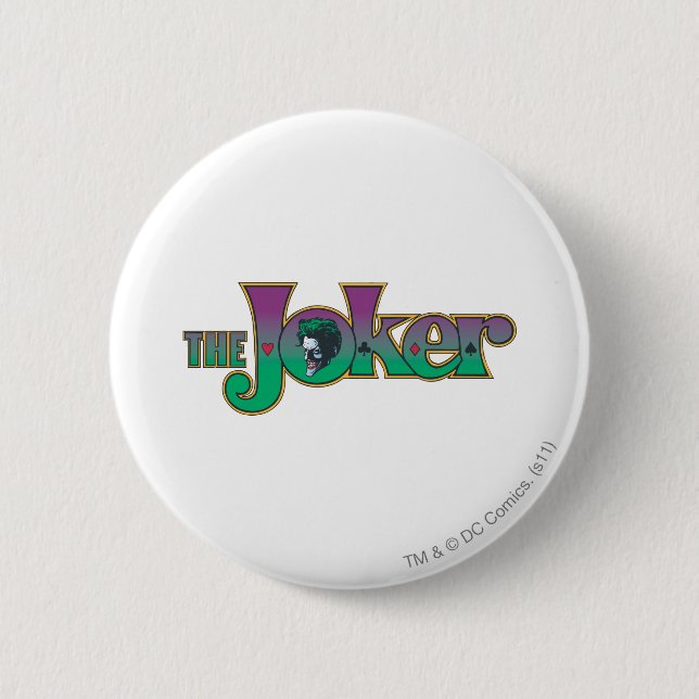 Joker Namn Logotypen Knapp (Framsida)