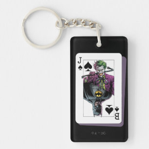 Joker och Batman Spader Spelkort Illustration